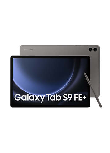 Samsung Galaxy Tab S9 FE+ 5G 128GB 12.4 Inch Tablet - Grey | Grattan
